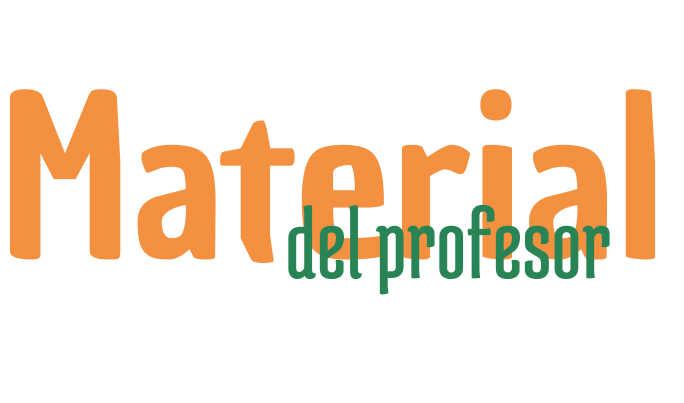Material del Profesor